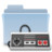 Games Folder Badged Icon